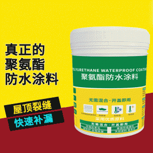 一件代发水性聚氨酯防水涂料沥青外墙卫生间屋顶防水剂补漏王