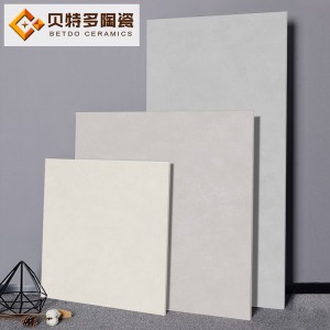 微水泥肌肤釉瓷砖奶油白柔光砖800x800卫生间墙砖侘寂风地板砖