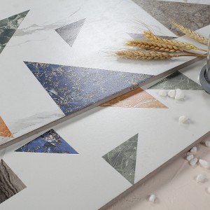 复古彩色客厅拼花瓷砖地砖仿古砖600×600室内卫生间浴室墙砖花砖